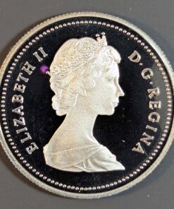 Alternative view of 1986 Canada 50-Cent PROOF