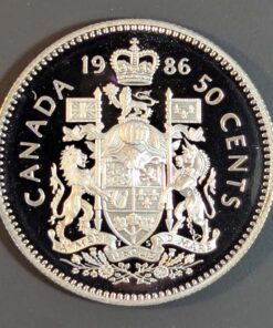 1986 Canada 50-Cent PROOF