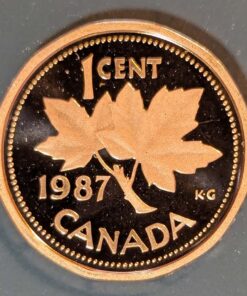 1987 Canada 1-Cent PROOF