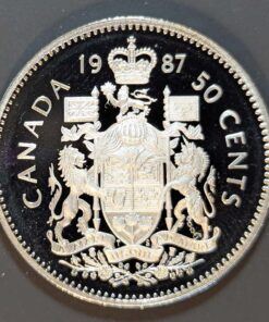 1987 Canada 50-Cent PROOF