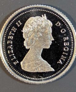 Alternative view of 1988 Canada 10-Cent PROOF