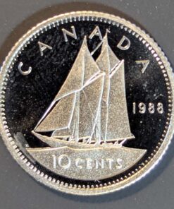 1988 Canada 10-Cent PROOF