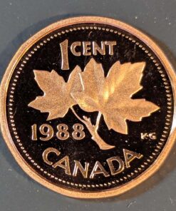1988 Canada 1-Cent PROOF