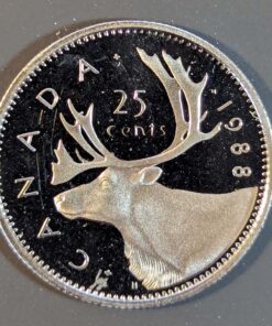 1988 Canada 25-Cent PROOF