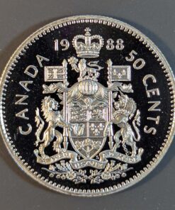 1988 Canada 50-Cent PROOF