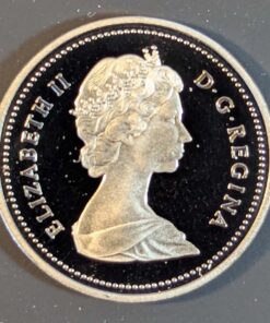 Alternative view of 1988 Canada 5-Cent PROOF