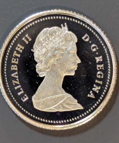 Alternative view of 1989 Canada 10-Cent PROOF