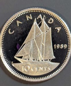 1989 Canada 10-Cent PROOF