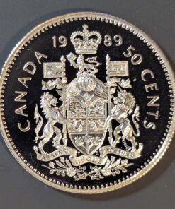 1989 Canada 50-Cent PROOF