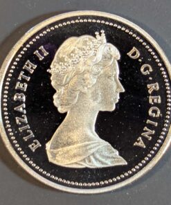 Alternative view of 1989 Canada 5-Cent PROOF