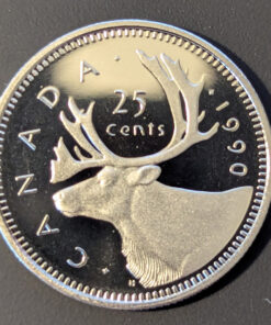 1990 Canada 25-Cent PROOF