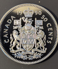 1990 Canada 50-Cent PROOF