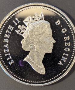 Alternative view of 1991 Canada 50-Cent PROOF
