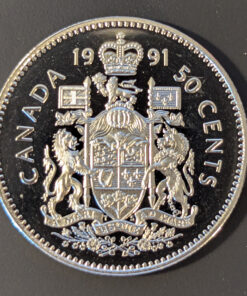 1991 Canada 50-Cent PROOF
