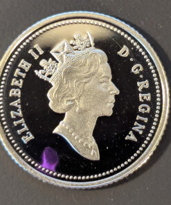Alternative view of 1992 Canada 10-Cent PROOF