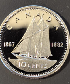 1992 Canada 10-Cent PROOF