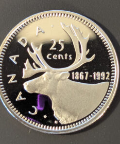 1992 Canada 25-Cent PROOF