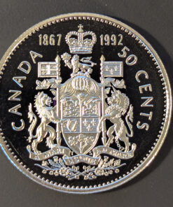 1992 Canada 50-Cent PROOF