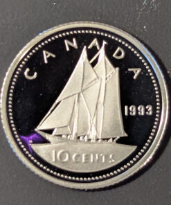 1993 Canada 10-Cent PROOF