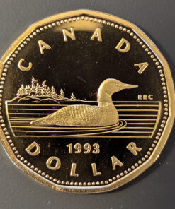 1993 Canada Loon Dollar PROOF