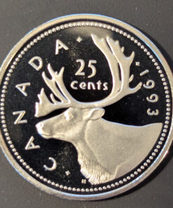 1993 Canada 25-Cent PROOF