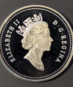 Alternative view of 1993 Canada 50-Cent PROOF