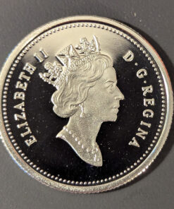 Alternative view of 1994 Canada 25-Cent PROOF