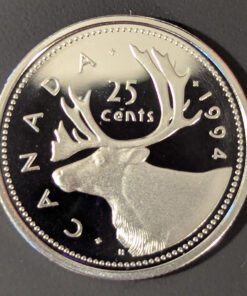 1994 Canada 25-Cent PROOF
