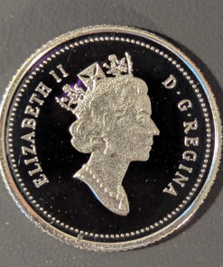 Alternative view of 1995 Canada 10-Cent PROOF