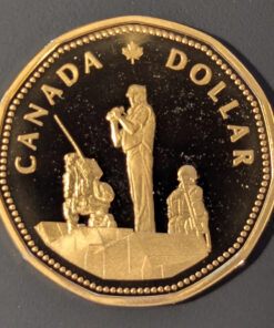 1995 Canada Peacekeeping Dollar PROOF