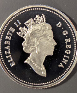 Alternative view of 1995 Canada 50-Cent PROOF