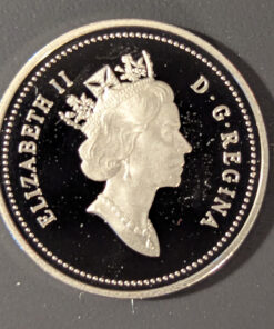 Alternative view of 1994 Canada 5-Cent PROOF