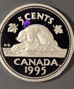 1994 Canada 5-Cent PROOF
