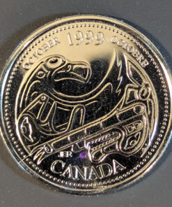 ASSORTED 1999 Canada 25-Cents Millennium Commemorative PROOF-LIKE