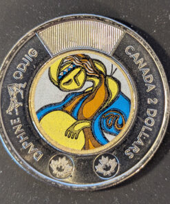 2025 Canada 2 Dollars Daphne Odjig Commemorative (COLOUR) UNCIRCULATED
