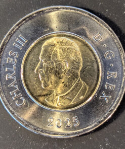 Alternative view of 2025 Canada 2 Dollars Daphne Odjig Commemorative (NON-COLOUR) UNCIRCULATED