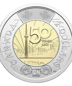 2026 Canada 2 Dollars CN Tower Non-Colour Commemorative