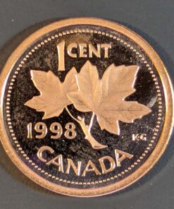 1998 Canada 1-Cent PROOF