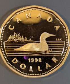 1998 Canada Loon Dollar PROOF