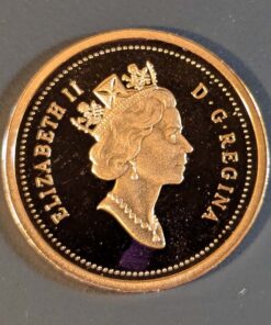 Alternative view of 1999 Canada 1-Cent PROOF