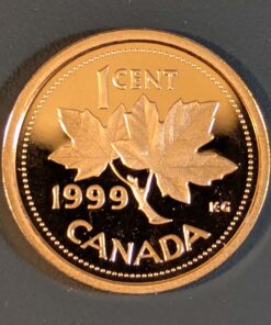 1999 Canada 1-Cent PROOF