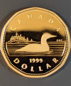 1999 Canada Loon Dollar PROOF