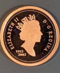 Alternative view of 2002 Canada 1-Cent PROOF