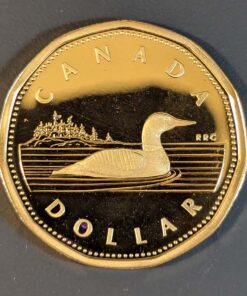 2002 Canada Loon Dollar PROOF