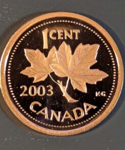 2003 Canada 1-Cent PROOF