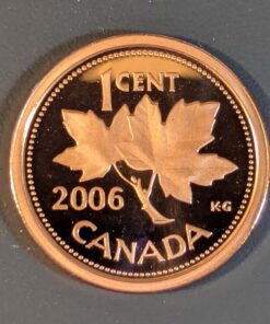 2006 Canada 1-Cent PROOF