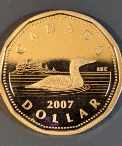 2007 Canada Loon Dollar PROOF