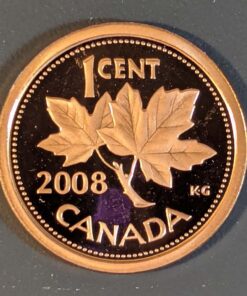 2008 Canada 1-Cent PROOF (Non-Magnetic)