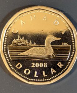 2008 Canada Loon Dollar PROOF