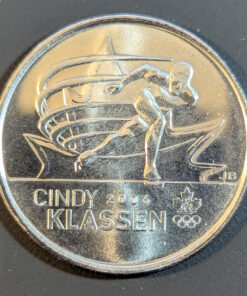 2009 Canada 25-Cent Cindy Klassen UNCIRCULATED (Non-Colour)